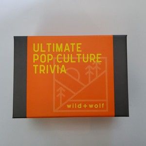 Wild + Wolf Ultimate Pop Culture Trivia Card Game Travel, Camping, Home